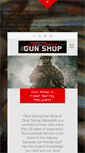 Mobile Screenshot of clearspringgunshop.com
