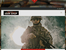 Tablet Screenshot of clearspringgunshop.com